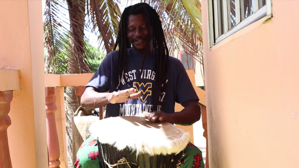 Emmeth Young performs his Djembe Kan